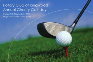 Rotary Club of Ringwood Golf Day - 25th November 2011